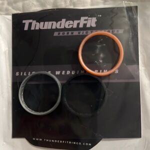 Thunderfit Silicone Wedding Rings
